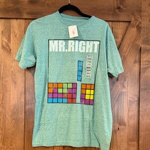 Vintage Tetris Mr. Right T Shirt Savvy